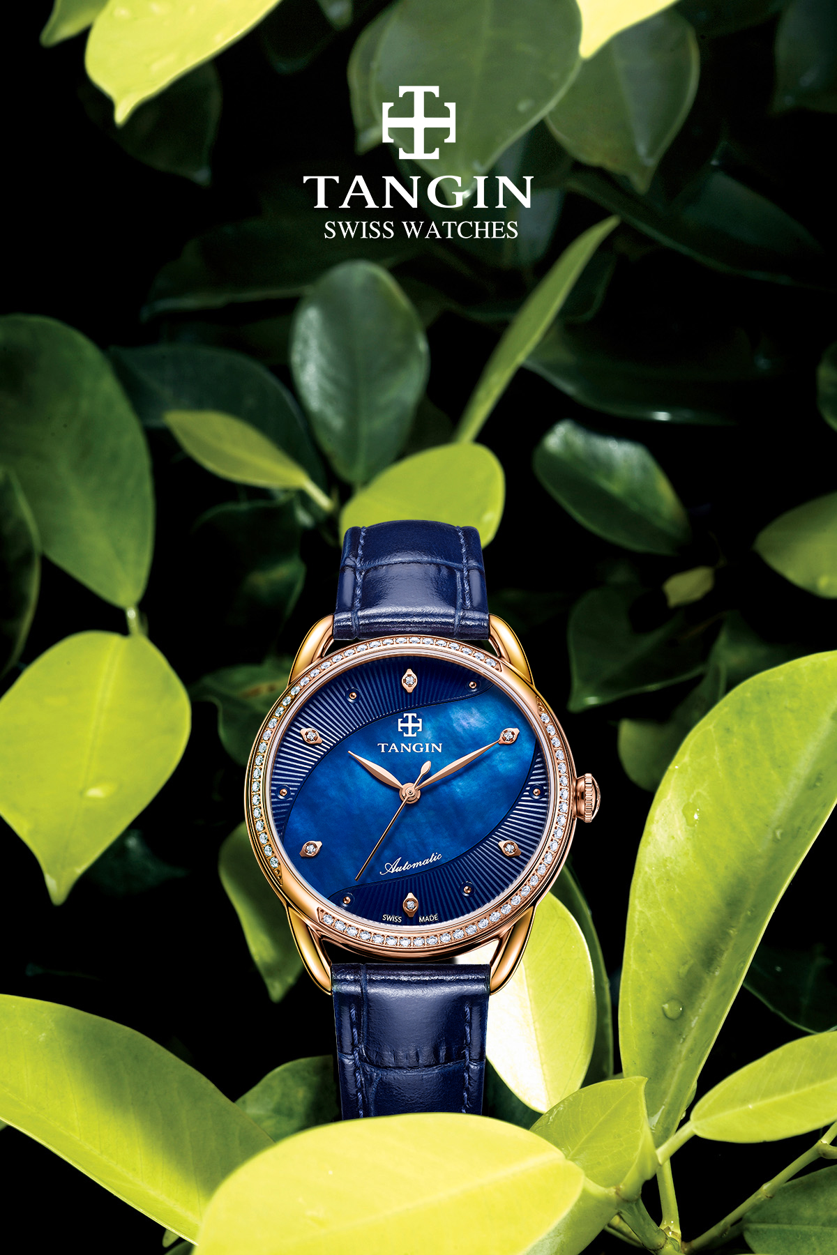 瑞士天珺石英女士腕表,瑞士天珺女表月亮女神