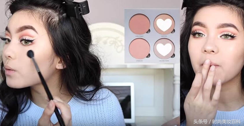 妆容教程眼妆cos,眼妆欧美妆教程