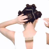 不伤发卷发发型,慵懒不伤发的卷发