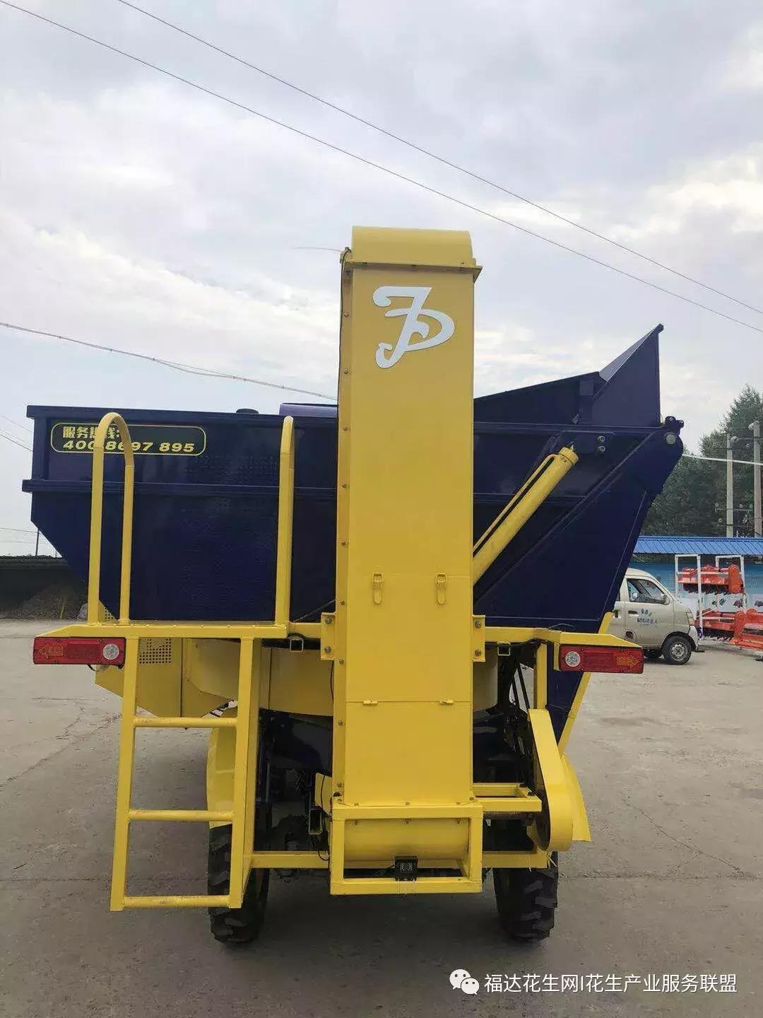 自走式花生摘果机最新款,福德花生翻秧机怎么样