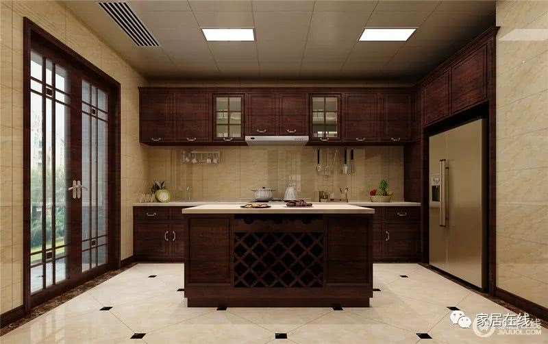 朴厚温然中式五矿榕园350平别墅空间