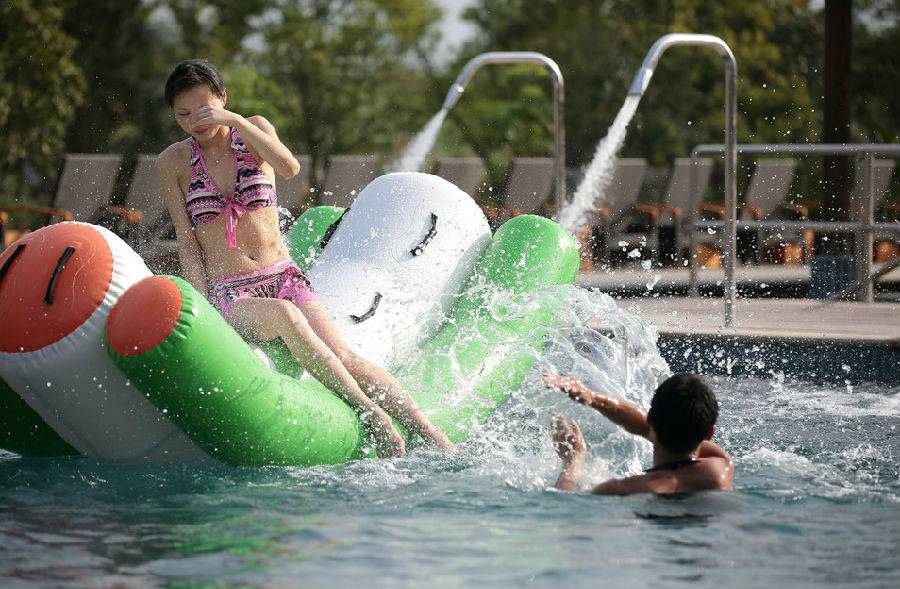 达州海明湖温泉,达州温泉景区