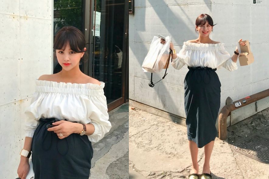 搭配时尚怀孕装,18世纪怀孕女性穿搭过程