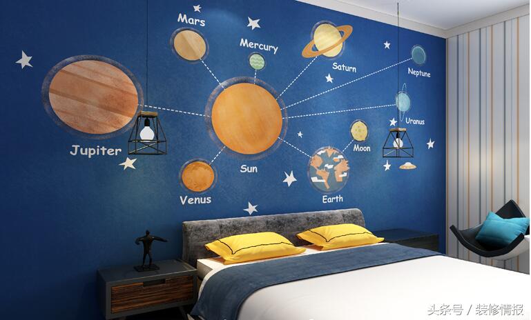 掉灰严重的墙怎么拯救,最实用最大气的卧室背景墙