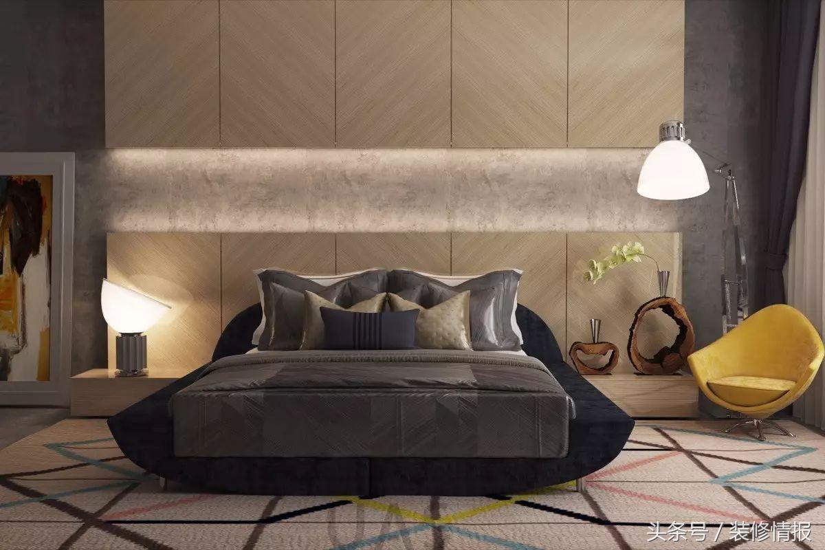 掉灰严重的墙怎么拯救,最实用最大气的卧室背景墙