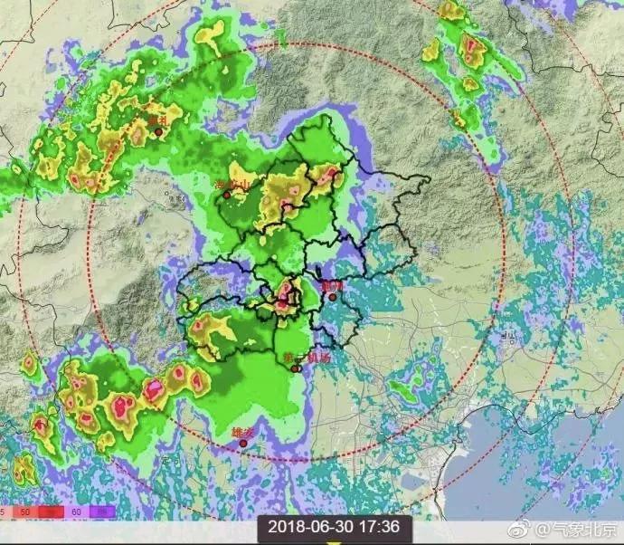 雷阵雨刮大风下冰雹,下雨天北京暴雨预警