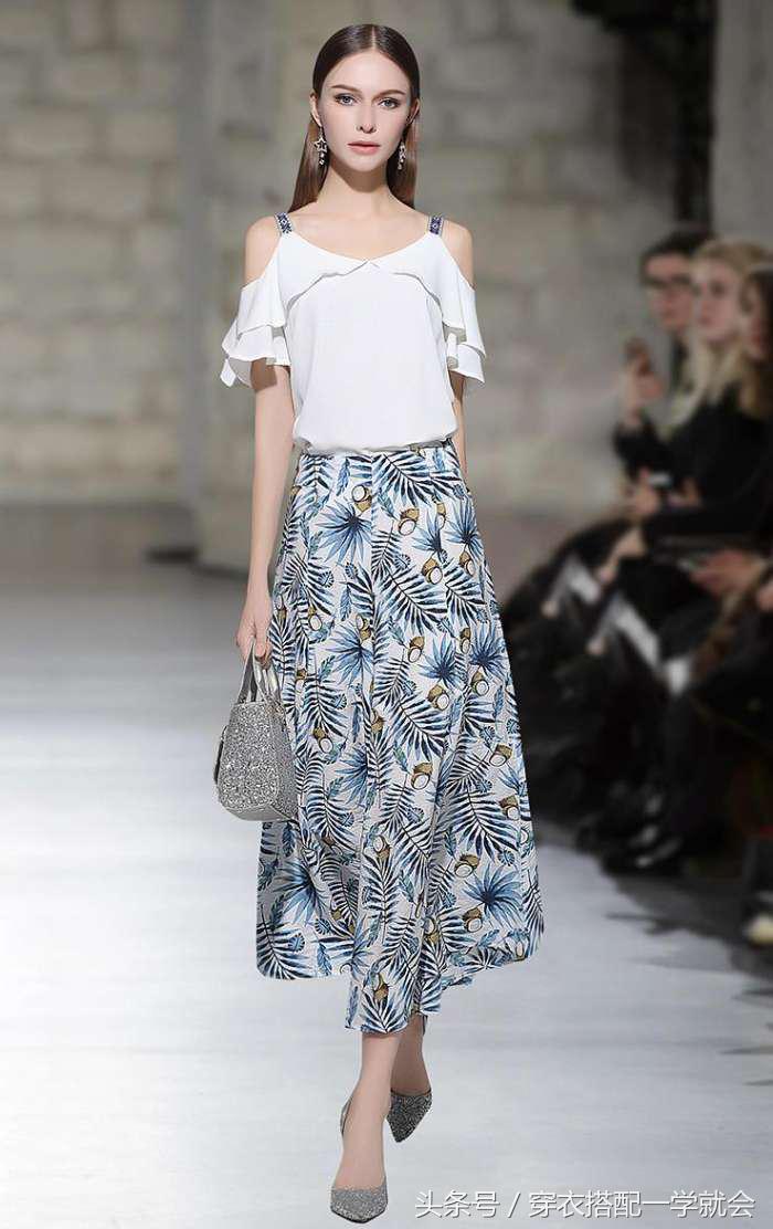 夏季新款裙裤两穿洋气又显瘦,半身裤裙真是夏季显瘦必备