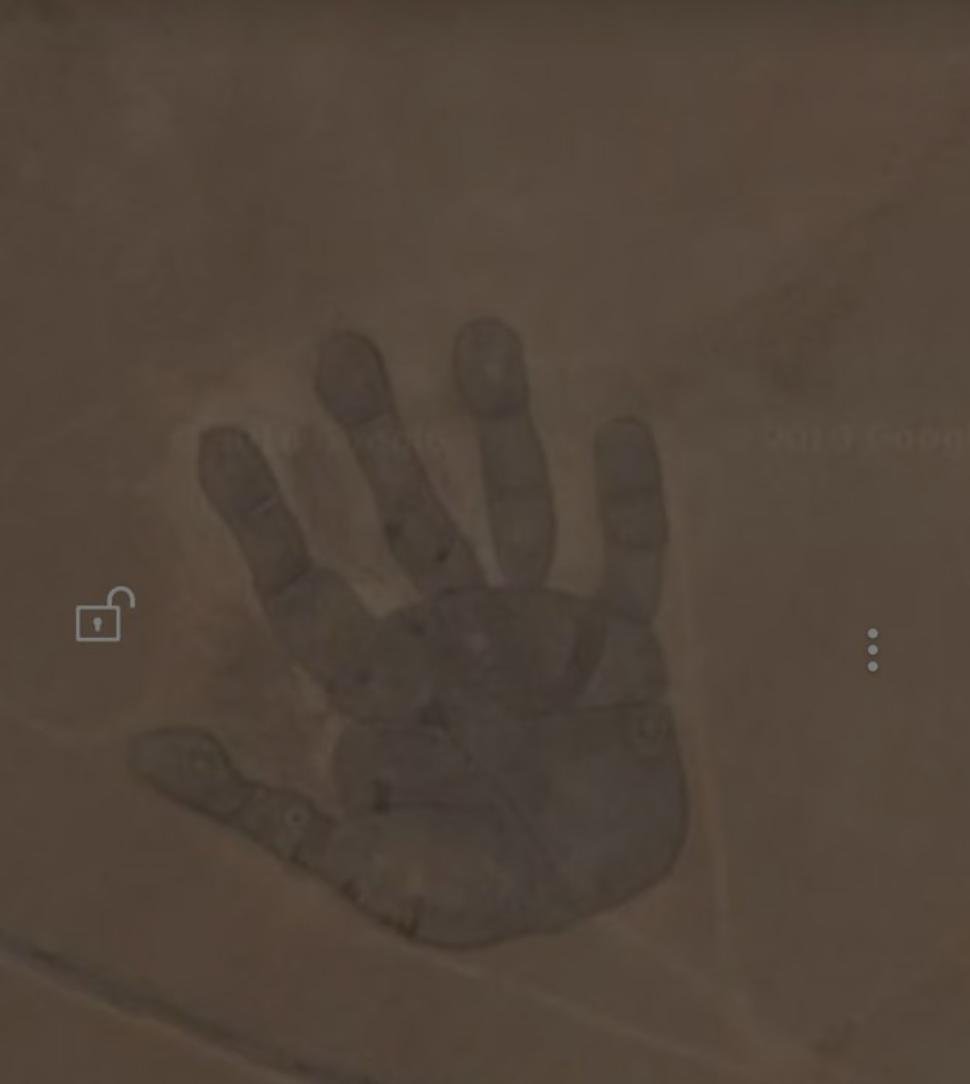 内蒙古巨型手掌怎么回事,内蒙古巨大手掌