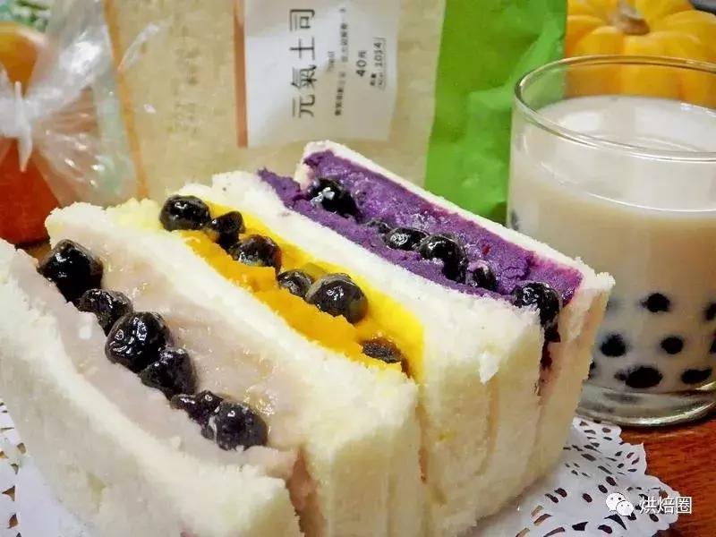 厦门黑糖珍珠爆浆吐司,网红珍珠爆浆面包