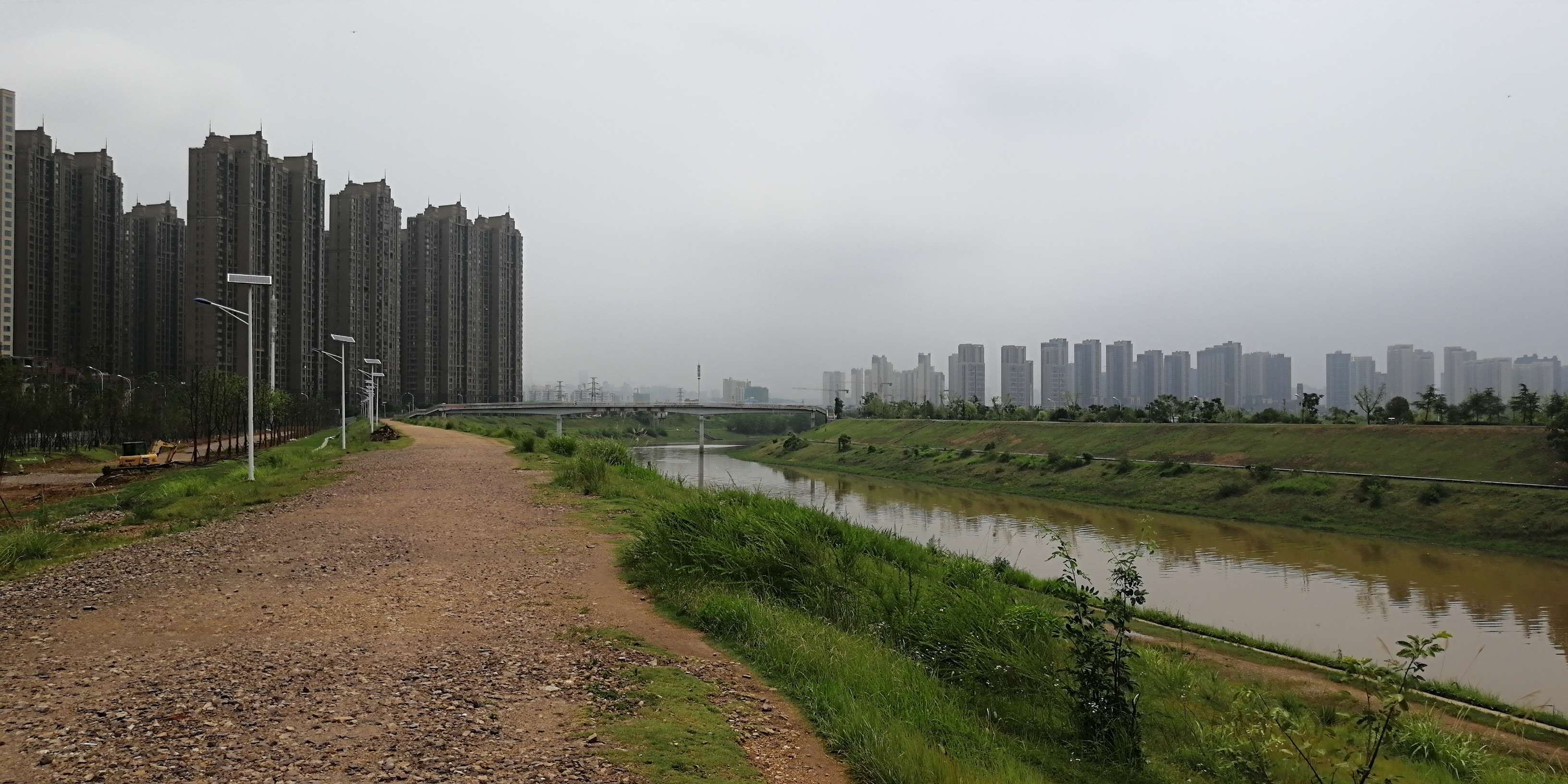 长沙洋湖靳江河,长沙靳江河东山湾