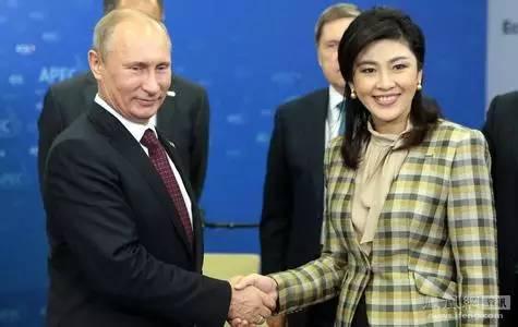 泰国总理英拉惊艳的照片,世界华人女总统