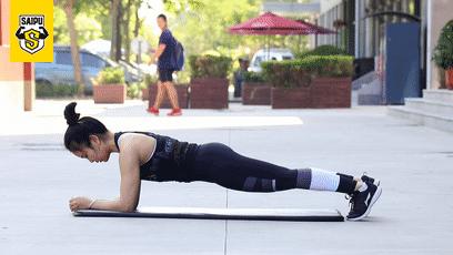 只要练腹肌动作就会练到腹横肌,简单的腹肌马甲线人鱼线训练