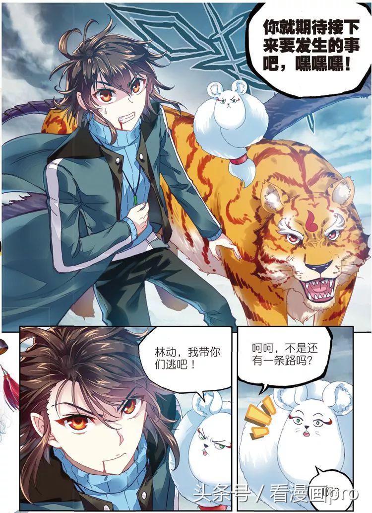 漫画武动乾坤林动招式表,林动什么时候突破造化境