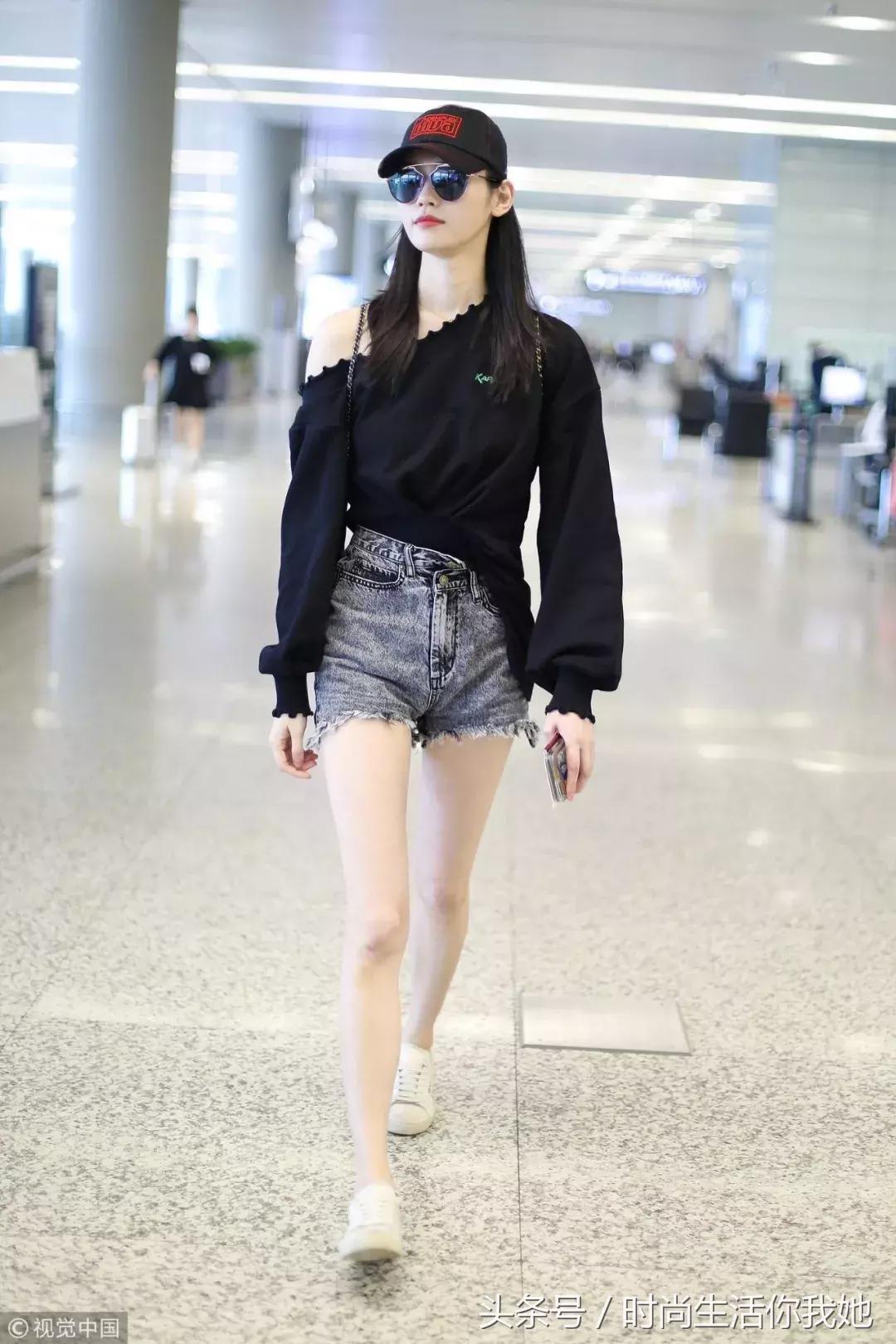 何穗关晓彤穿衣搭配,怎样穿搭显瘦显高学生女11岁