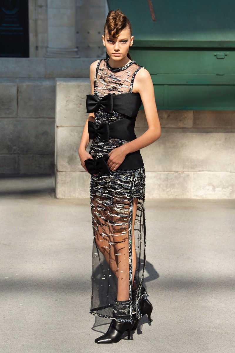 chanel巴黎高定,2023chanel春夏高定秀场