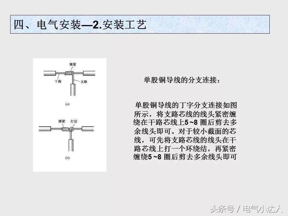 电气安装工艺,电气基础知识教学视频