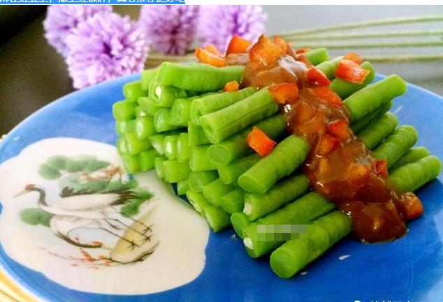 凉拌豇豆做法酸辣贵州,豇豆凉拌菜做法夏季