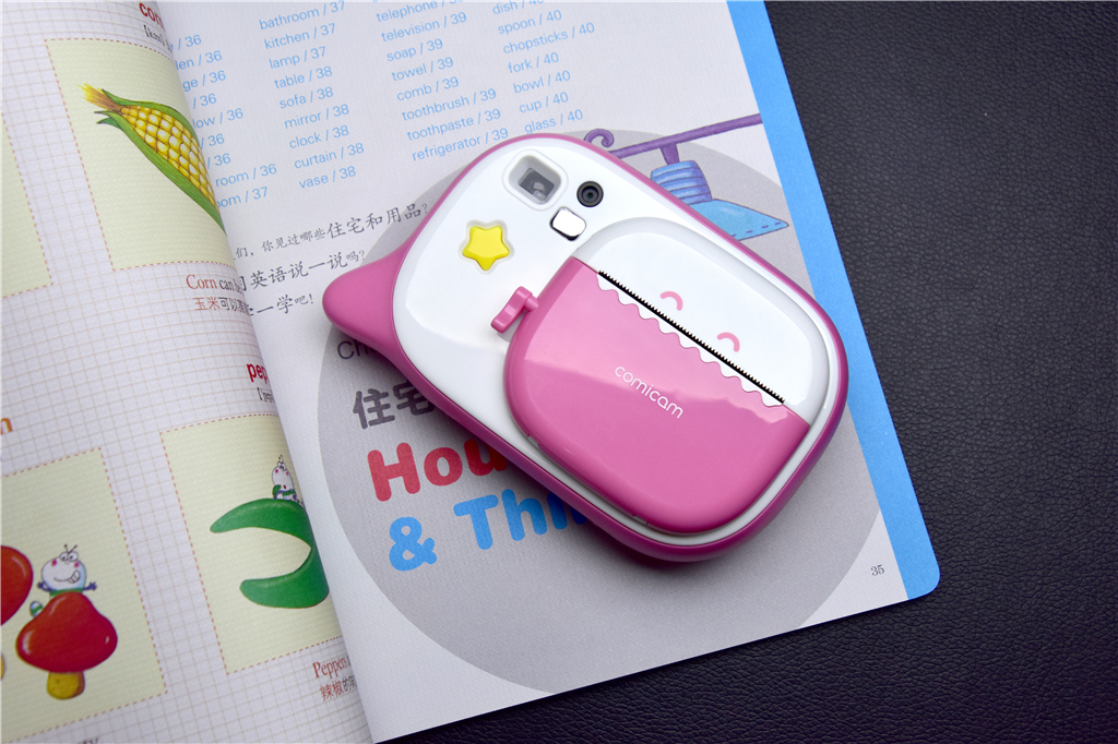 拍立得儿童相机可直接出彩色照片,儿童彩色照片拍立得相机