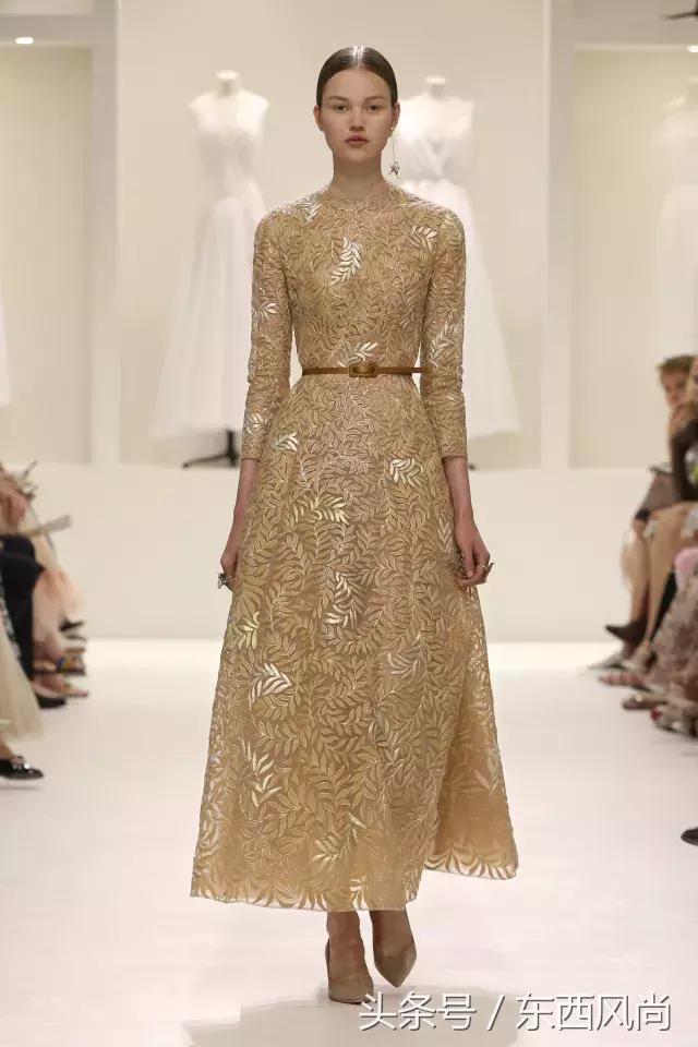 迪奥二零一九秋冬高定秀,2019迪奥高级定制秋冬