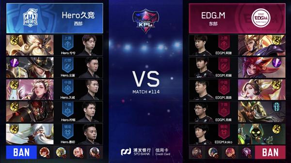 2018年kpl春季赛hero夺冠,2018kpl春季总决赛hero久竞vsedg