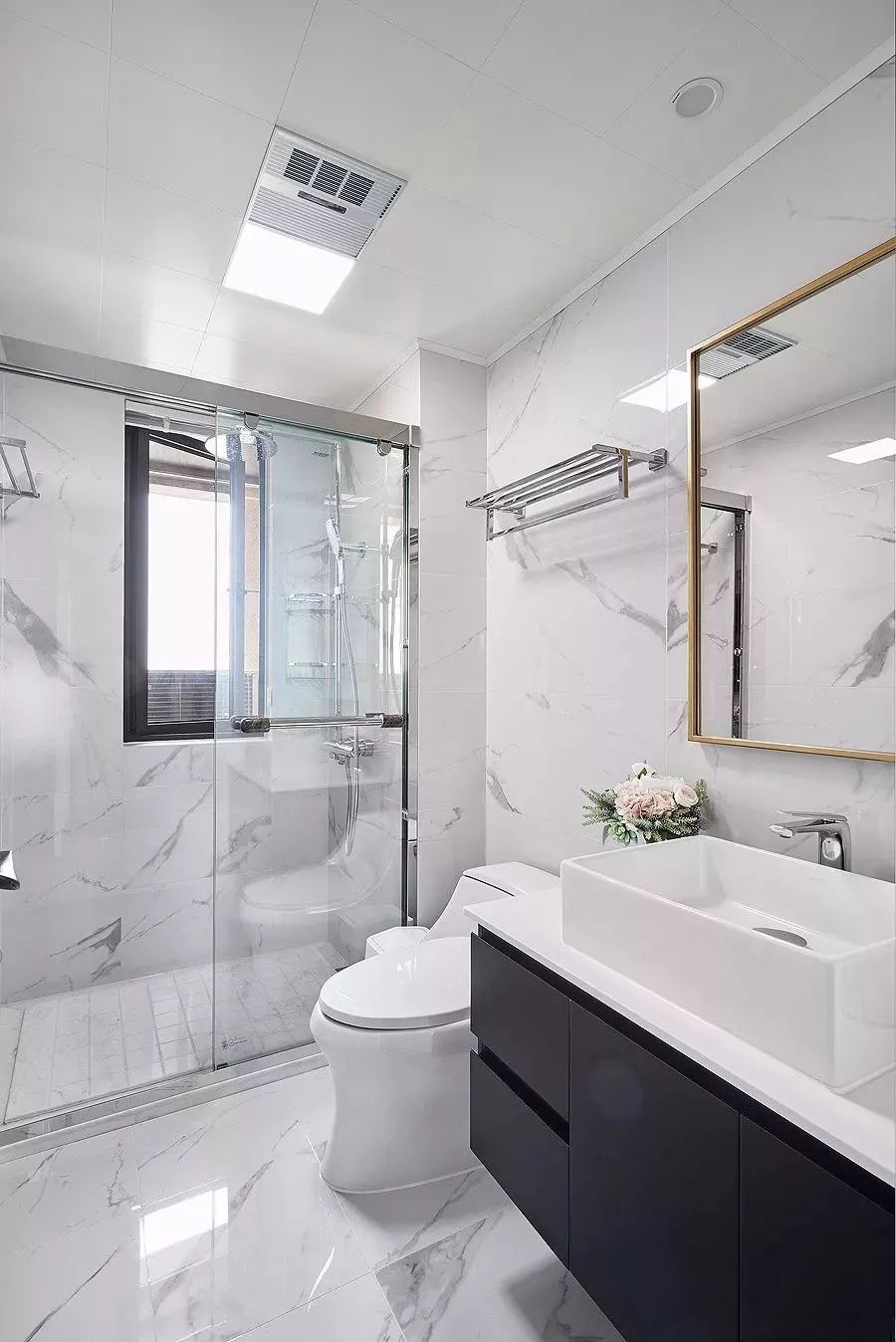 整体淋浴房带马桶洗手盆卫生间,小卫生间淋浴马桶洗手盆怎么布局