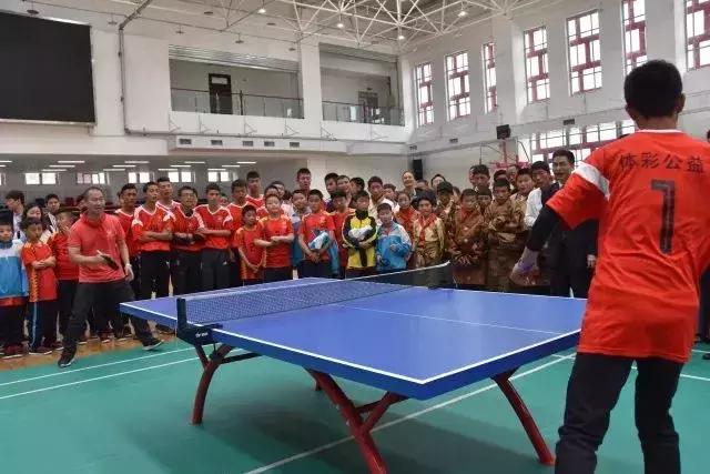 奥运冠军来上学,奥运冠军来甘肃