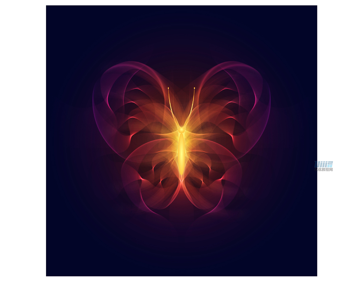 ai虚拟蝴蝶如何制作,ai蝴蝶步制作教程