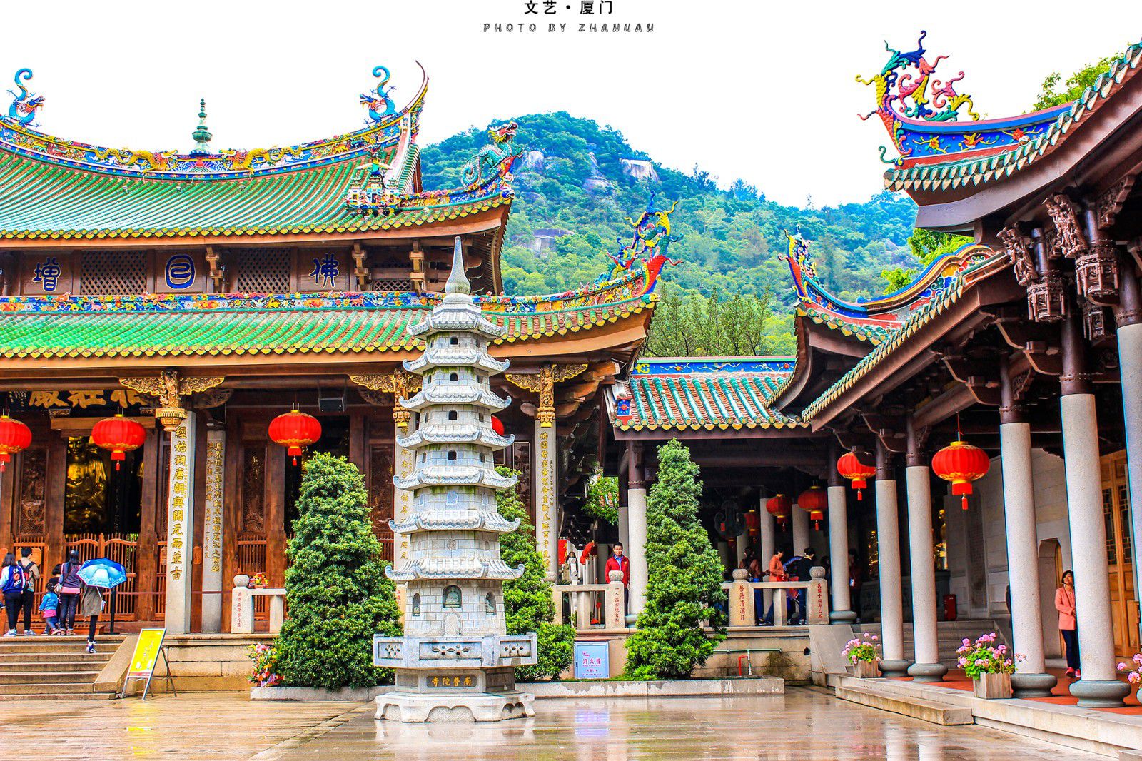 厦门南普陀寺圣地,厦门普陀寺越来越好