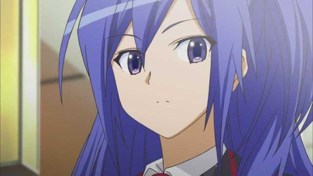 盘点动漫中白发的妹子,盘点动漫中最可爱的蓝发妹子