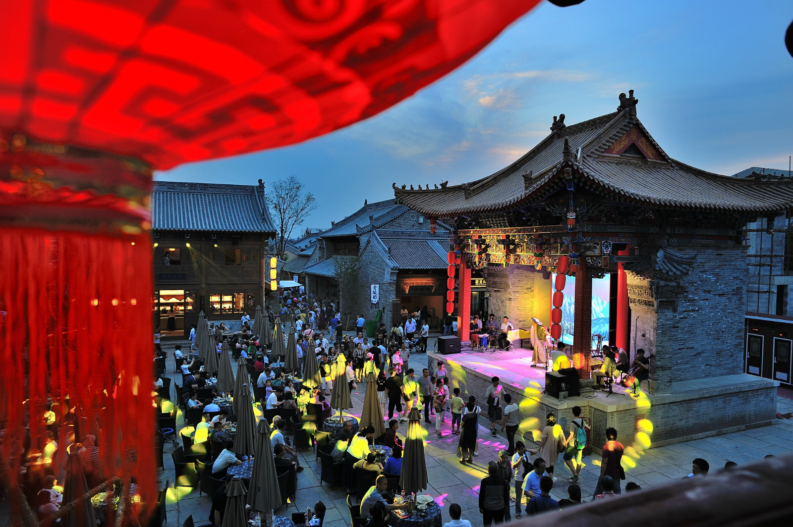 宝鸡狂欢夜,欢乐夜宝鸡