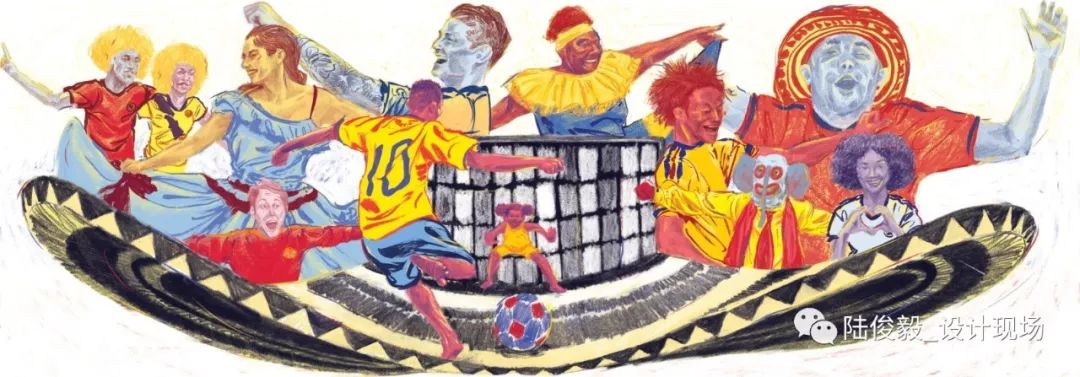 足球插画世界杯,世界杯足球插画海报高清
