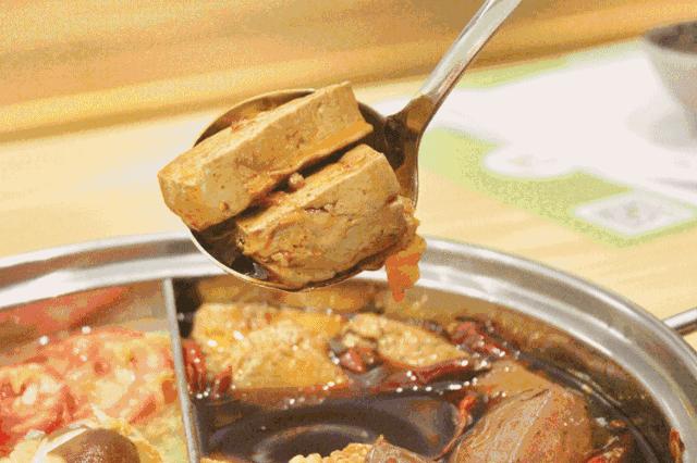 麻辣火锅鲜鸭血,麻辣火锅鸭血