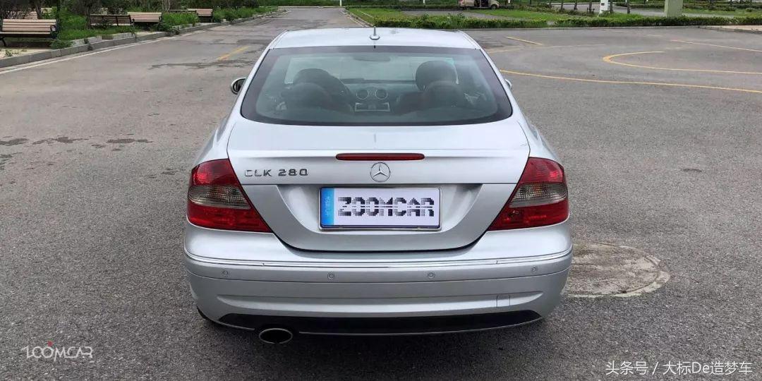 08款奔驰clk280爆改,过五六次户的车能要吗