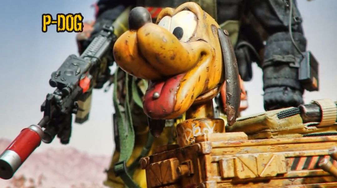 迪士尼“硬核武装风”手办，米奇手持斧头，唐老鸭“电锯惊魂”！