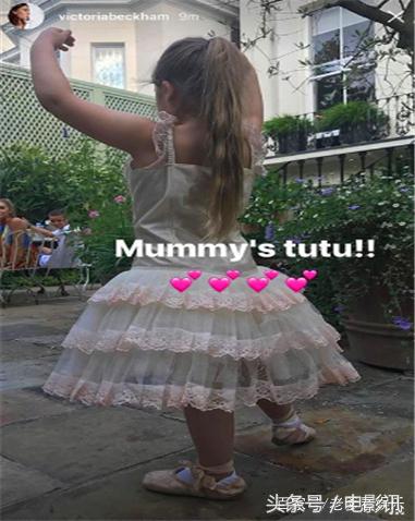贝克汉姆小七芭蕾,贝克汉姆女儿小七踢踏舞