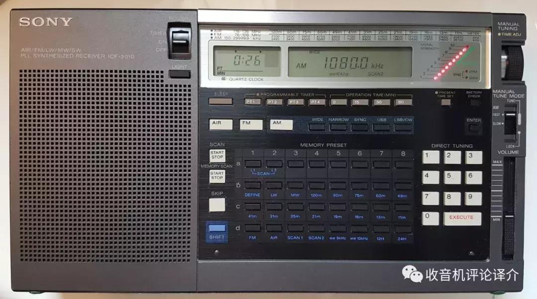 索尼2001d收音机评测,索尼icf1100收音机评测