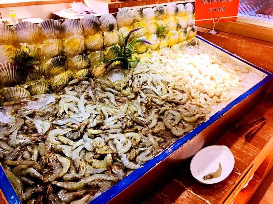 各种海鲜不限量,50种不限量海鲜