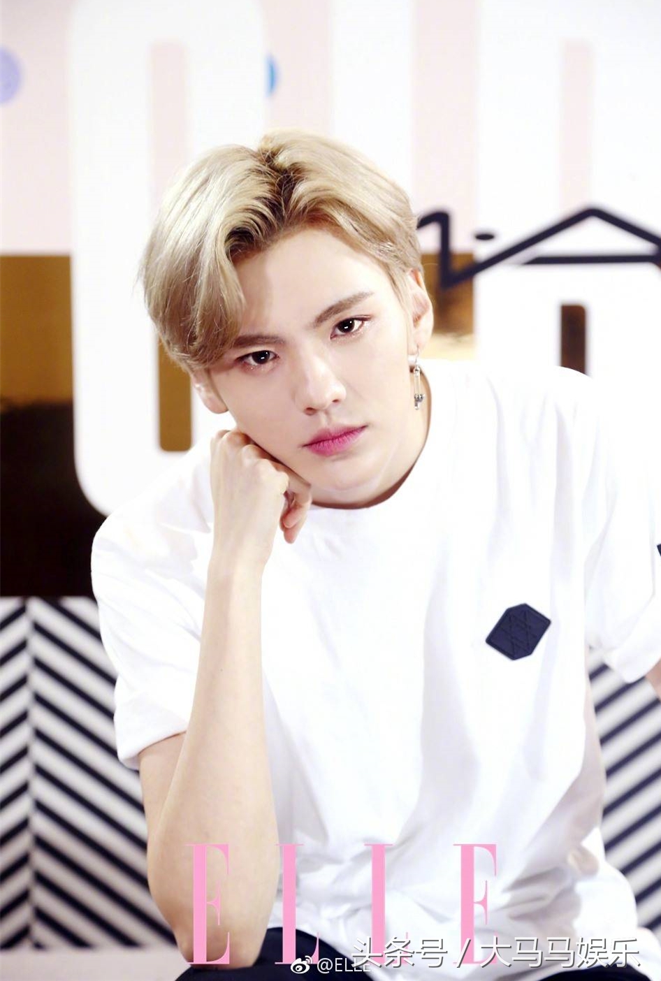 朱正廷遭乐华七子吐槽,朱正廷乐华7子同穿白衣