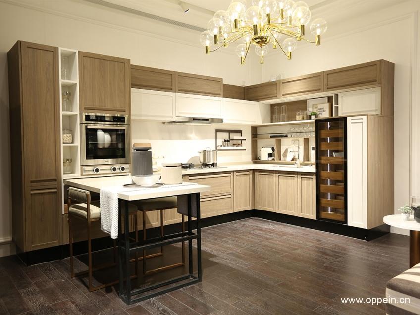 欧派橱柜新中式全屋定制,欧派橱柜12800套餐一览表2021