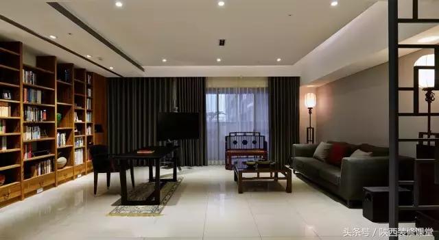 中式无主灯客厅吊顶效果图,80平客厅法式吊顶