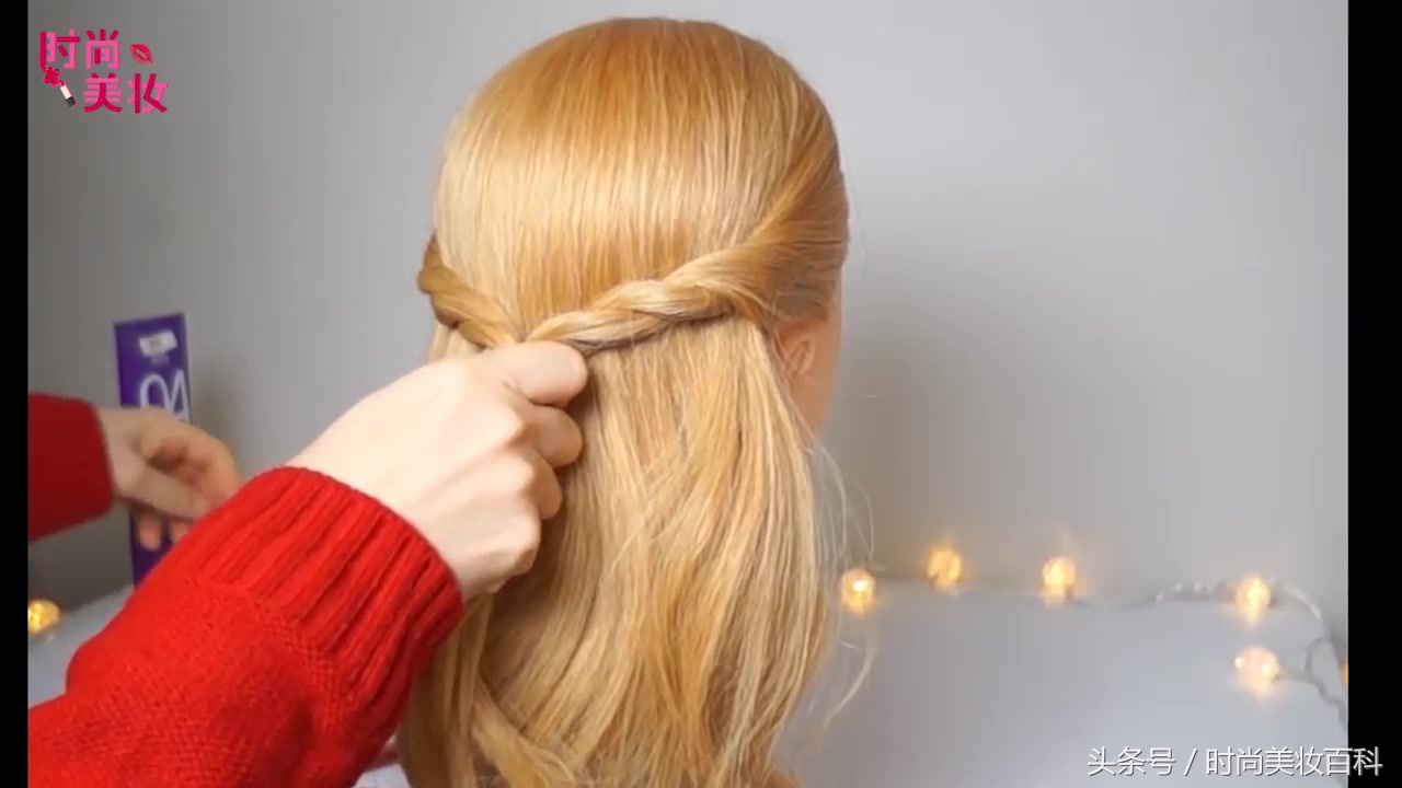 蝴蝶结头饰怎么扎头发可爱,发型带有蝴蝶结好看可爱俏皮简单