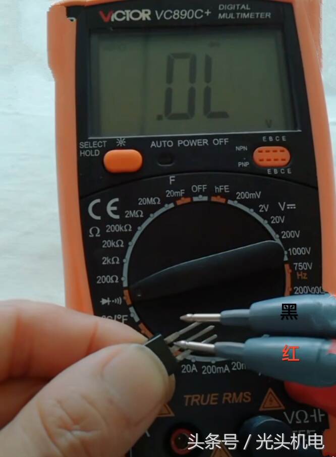 如何用万用表测场效应管好坏,万用表测量贴片场效应管的好坏