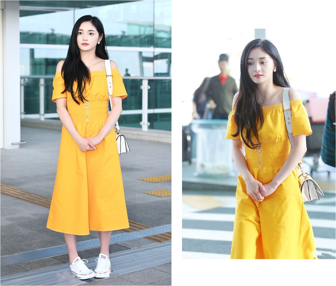 吴昕穿搭羽绒服,吴昕同款法式服装