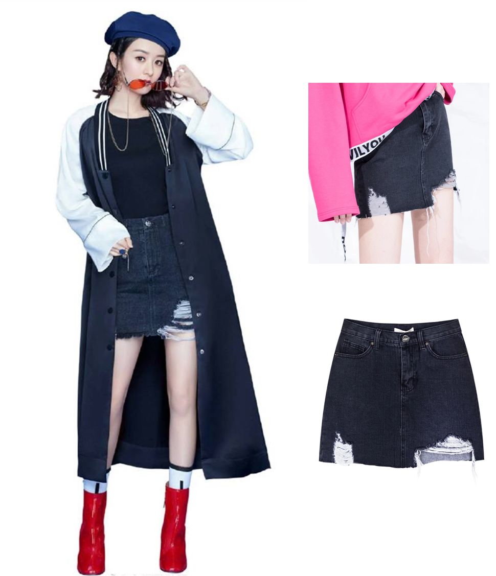 吴昕穿搭羽绒服,吴昕同款法式服装