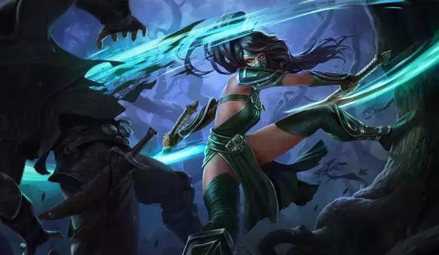 英雄联盟阿卡丽银色之牙动态封面,lol阿卡丽最好看的皮肤高清图