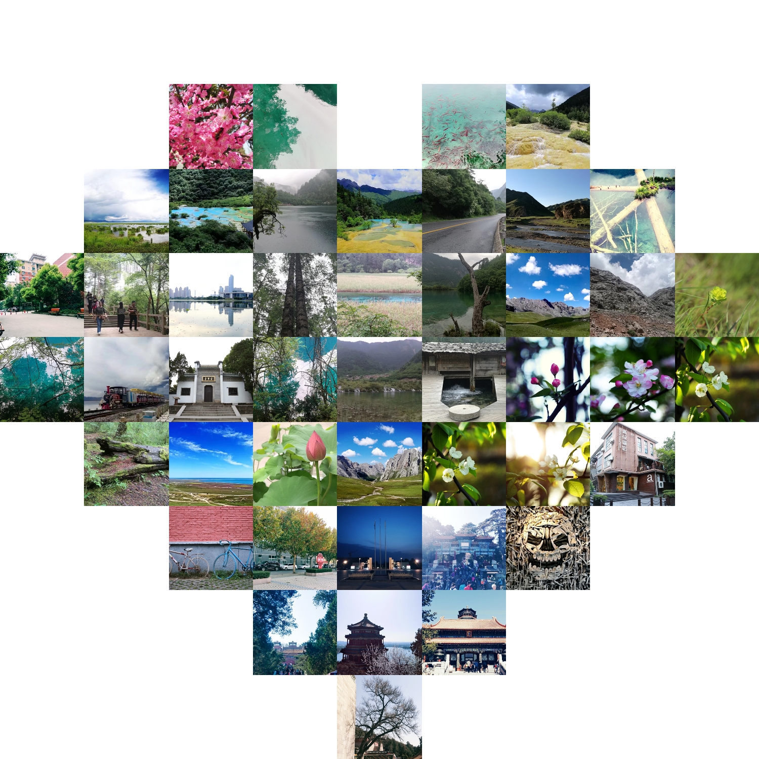 9宫格镂空爱心拼图教程,快捷指令心形九宫格切图详细教程