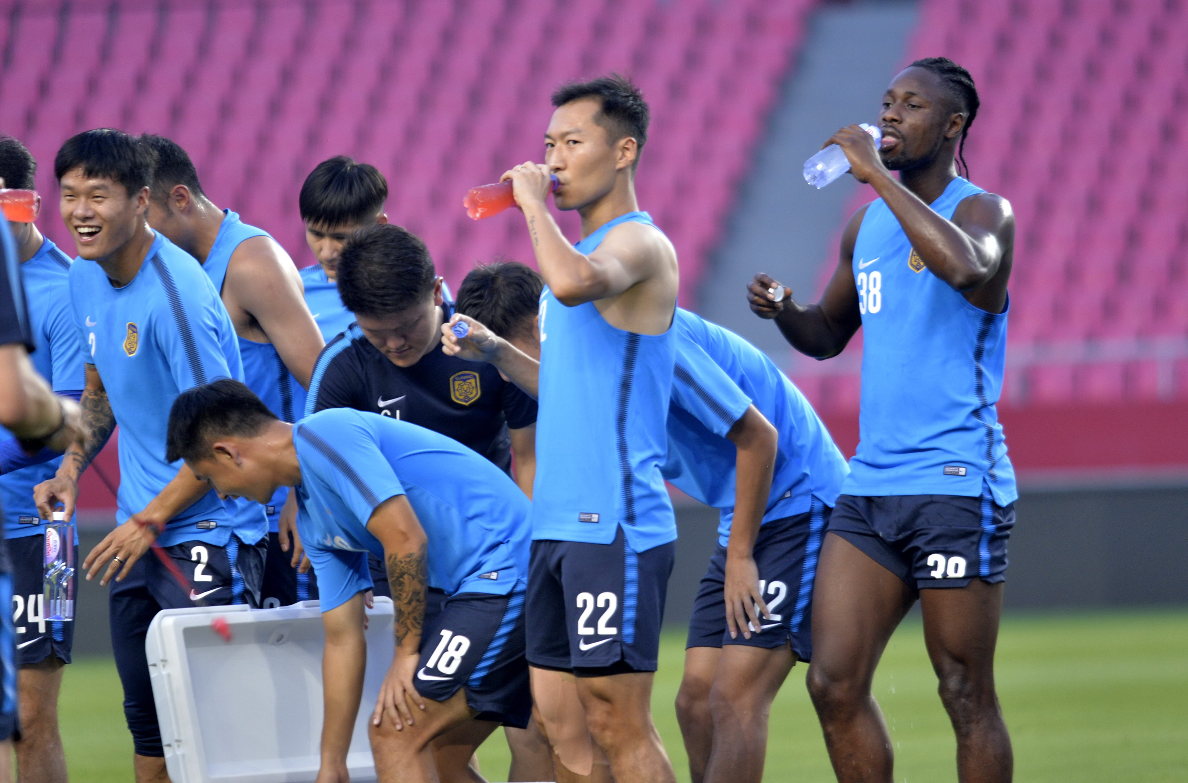 吉翔预祝鲁能杯夺冠,吉翔连续三年夺冠