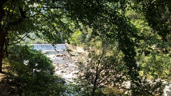 高冠瀑布风景,高冠瀑布游记