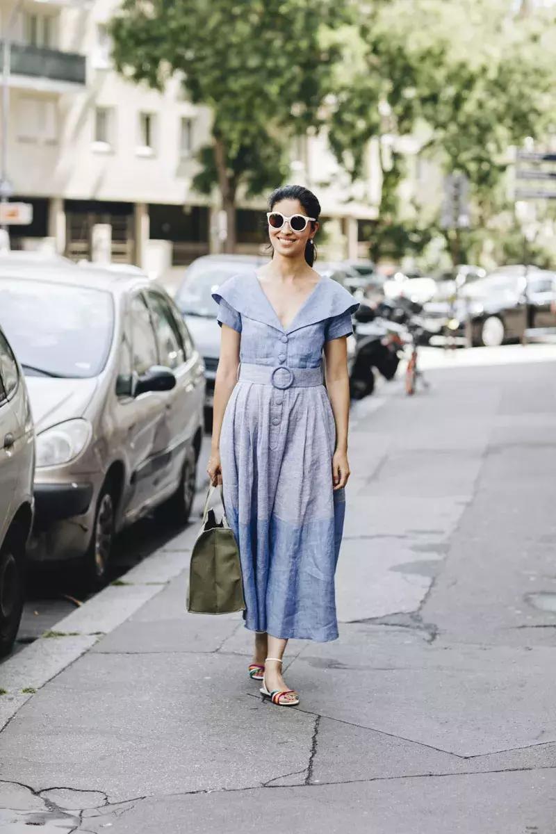 越穿越凉快的衣服,超凉快连衣裙灰色