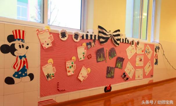 米奇之家环创,幼儿园米奇环创建构区角布置